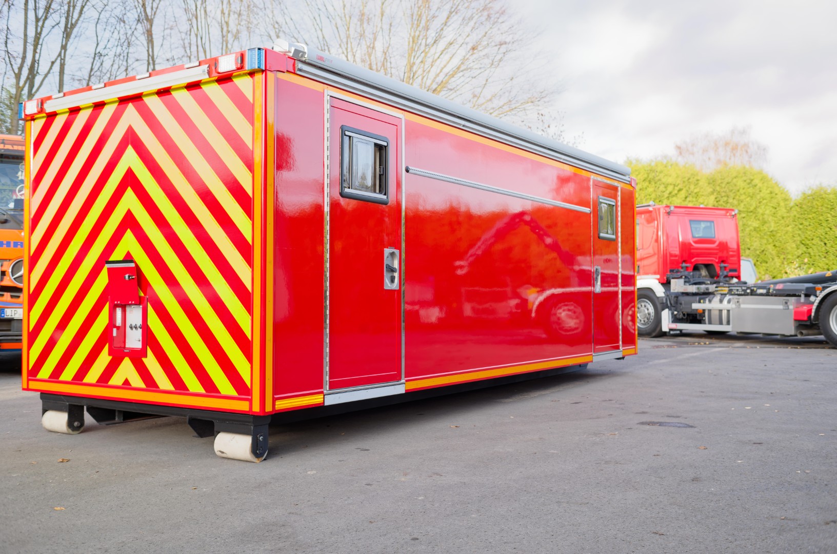 Abrollbehälter AB-Logistik Feuerwehr